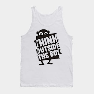 think outside the box Tank Top